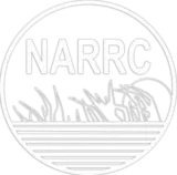 25 narrc plainoutlinelogo wht txt